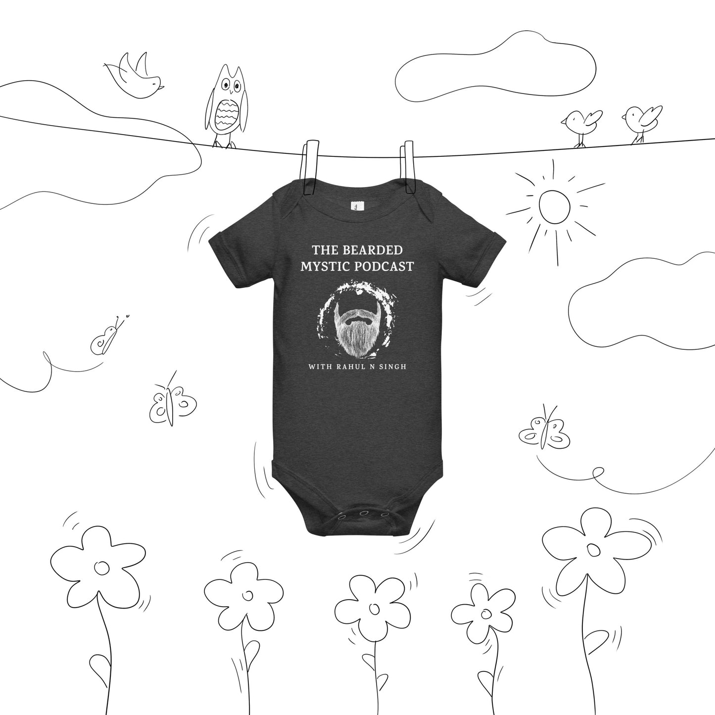 Baby short sleeve one piece