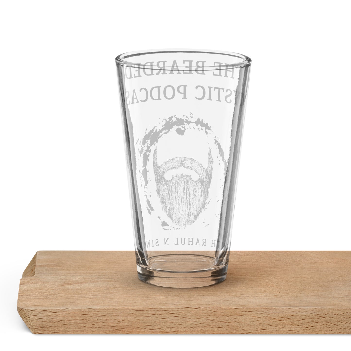 Shaker pint glass