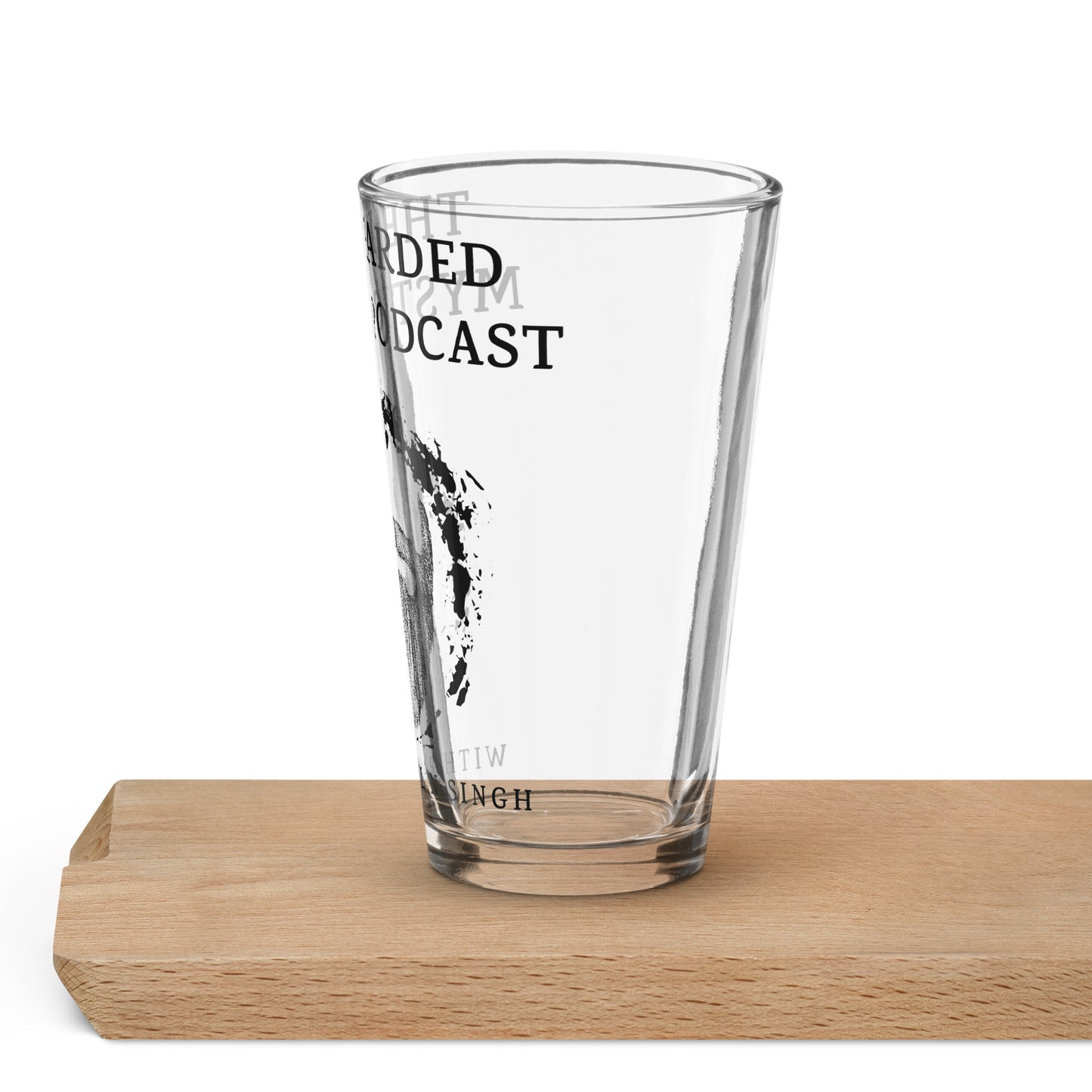 Shaker pint glass